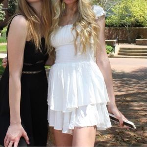 Princess Polly The Love Galore Romper White Lower Impact - PERFECT CONDITION